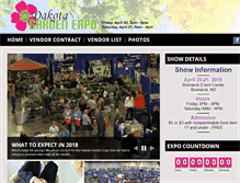 Tablet Screenshot of dakotagardenexpo.com